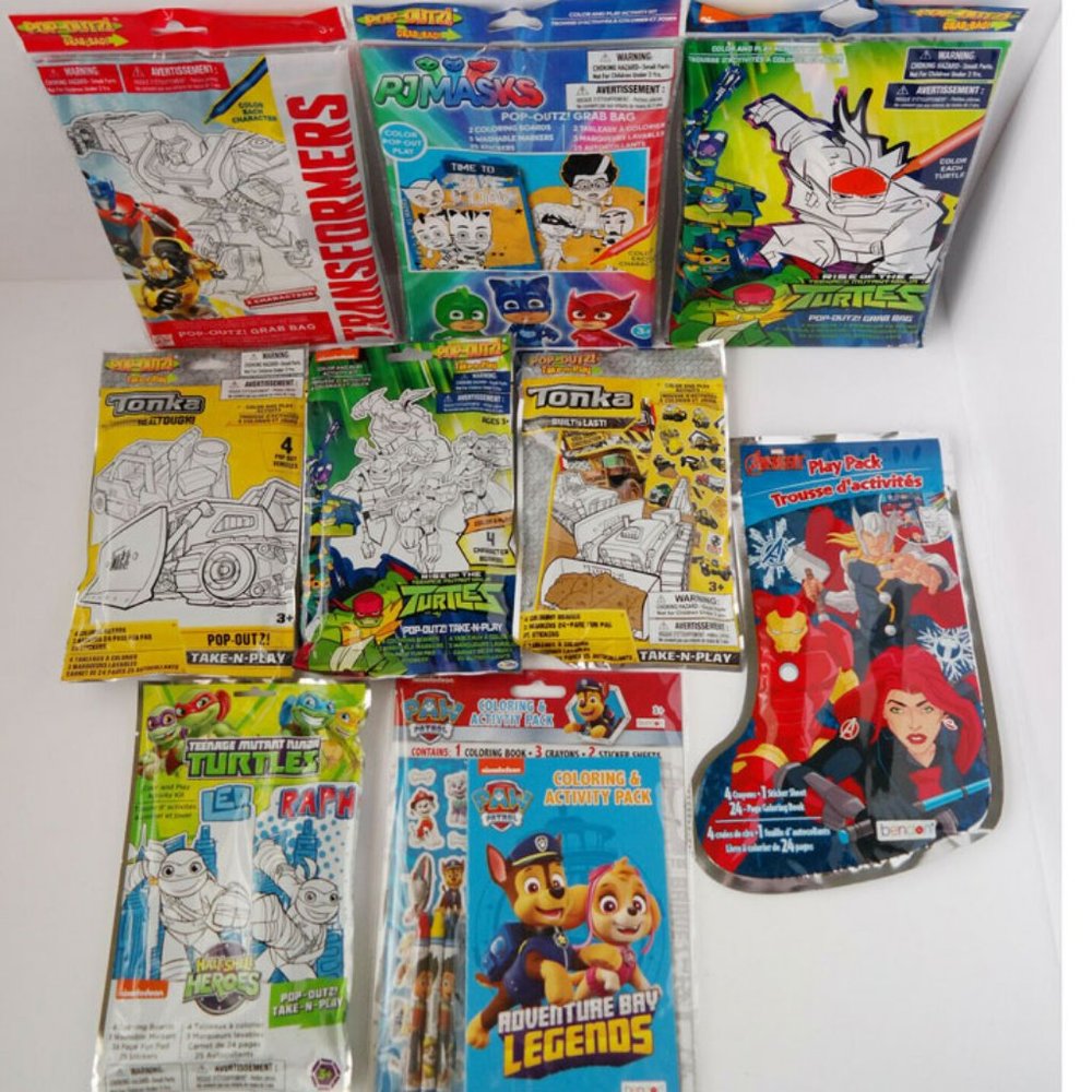 Coloring and Activity pack Color and play kit - Picture 1 of 2